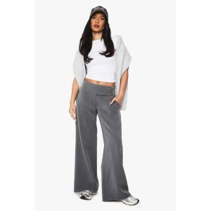 Pantalon Tailleur Flare À Taille Haute - Gris - 40, Gris