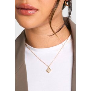 Collier Perle Trèfle Unique - Pearl - One Size, Pearl