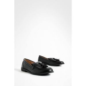 Mocassins À Détails De Pampilles - Noir - 38, Noir