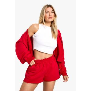 Short De Survêtement Avec Détail De Poche Reverse Loopback - Rouge - Xs, Rouge