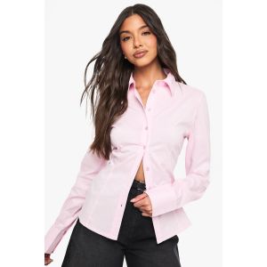 Chemise Basique Slim Fit - Rose - 44, Rose