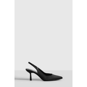 Escarpins À Bride Basse Pour Pieds Larges - Noir - 36, Noir