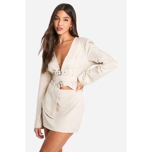 Marl Micro Mini Jupe - Gris Pierre - 40, Gris Pierre
