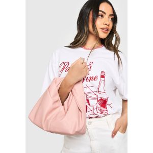 Sac À Main À Poignée Torsadée - Rose Clair - One Size, Rose Clair