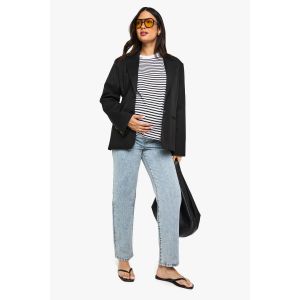 Jeans Maman Maternité À Porter Par-Dessus Le Ventre - Bleu Clair - 42, Bleu Clair