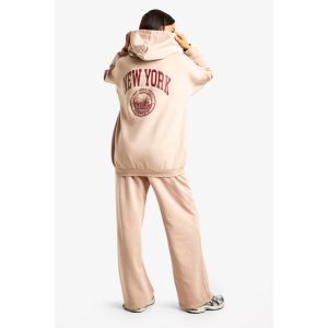 Survêtement "Tall" Acid Wash New York Imprimé Au Dos - Gris Pierre - S, Gris Pierre