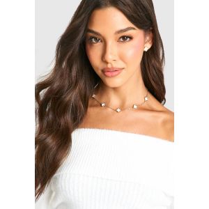 Collier Multi-Trèfle En Perles - Pearl - One Size, Pearl