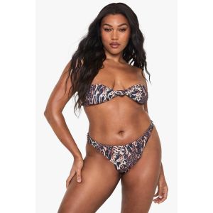 Grande Taille - Culotte Unie - Leopard - 48, Leopard