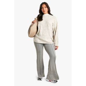 "Plus" Seam Detail Trouser - Gris Anthracite - 50, Gris Anthracite