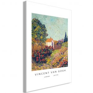 Tableau d&eacute;co Landscape, Vincent Van Gogh - Reproduction in a Modern Edition