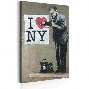 Cadre d&eacute;co I Love New York by Banksy