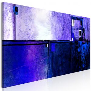 Tableau contemporain Violet City (1 Part) Narrow