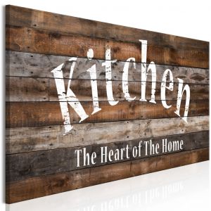 Tableau contemporain Kitchen - the Heart of the Home (1 Part) Narrow