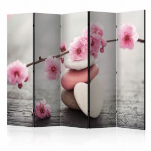 Paravent Zen Flowers II [Room Dividers]