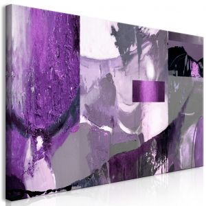 Tableau décoratif Violet Texture - Very Peri Color Fading