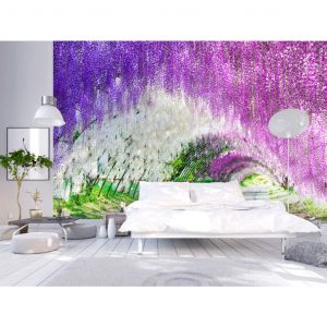 Papier peint adh&eacute;sif Trompe l'oeil : Enchanted garden