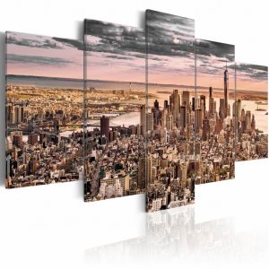 Tableau moderne New York City: Morning Sky