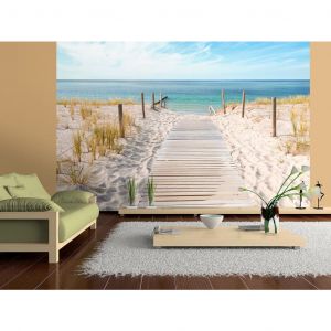 Papier peint adh&eacute;sif Mer: Vacances au bord de la mer