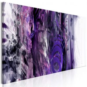 Cadre moderne Violet Swirl (1 Part) Narrow