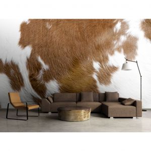Papier peint adh&eacute;sif Fonds et dessins : Peau de vache