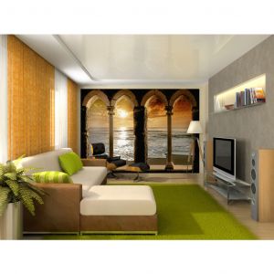 Papier peint adh&eacute;sif Trompe l'oeil : Idyll