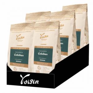 Caf&eacute; de Sp&eacute;cialit&eacute; en Grains Caf&eacute; Voisin Ouganda Colobus - 5 paquets - 5 Kg