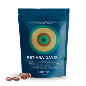 Caf&eacute; de Sp&eacute;cialit&eacute; en Grains Bio Loutsa Indon&eacute;sie Ketiara Gayo - 250 gr