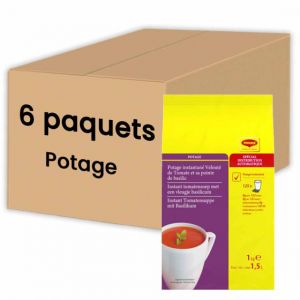 Potage Instantan&eacute; Distributeur Automatique Maggi Velout&eacute; de Tomate Basilic - 6 paquets - 6 Kg
