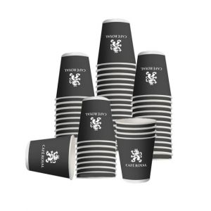 Gobelet carton 15 cl - Caf&eacute; Royal - 50 gobelets