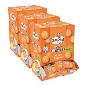 Petite Galette St Michel Pur Beurre - Lot de 3 Boites soit 600 galettes