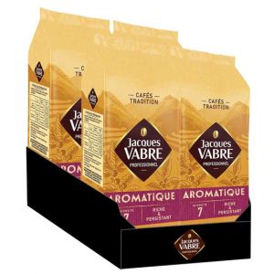 Caf&eacute; en Grains Jacques Vabre Aromatique - 4 paquets - 4 Kg