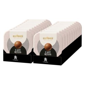 Boule de caf&eacute; CoffeeB Caf&eacute; Royal Ristretto - 20 boites - 180 boules