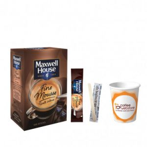 Pack Gobelets Sticks Caf&eacute; Maxwell House non sucr&eacute; - 300 boissons