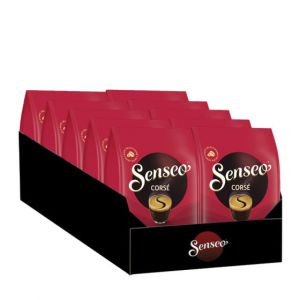 Dosette Senseo Caf&eacute; Cors&eacute; - 10 paquets - 400 dosettes compostables