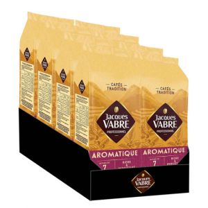 Caf&eacute; en Grains Jacques Vabre Aromatique - 8 paquets - 8 Kg