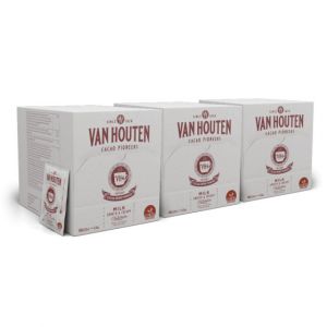 Chocolat Chaud Van Houten VH6 - 3 boites distributrices - 300 dosettes individuelles