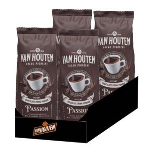 Chocolat Chaud Van Houten VH Passion Cacao 33% - 4 paquets - 3 Kg