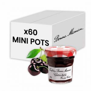 Confiture Cerise Bonne Maman 30 gr - 60 mini pots en verre