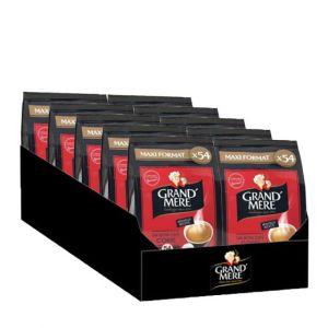 Dosette Senseo compatible Caf&eacute; Grand'M&egrave;re Cors&eacute; - 10 paquets - 540 dosettes