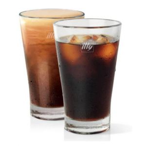 Verre &agrave; caf&eacute; illy Latte et cold brew design Mattheo Thun 30 cl - par 6