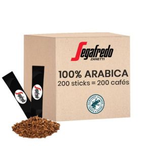 Caf&eacute; Soluble Segafredo Espresso 100% Arabica - 200 sticks