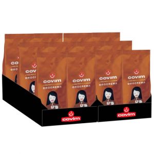 Caf&eacute; en Grains Covim Orocrema - 12 paquets - 12 Kg