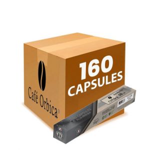 Capsule Nespresso Compatible Caf&eacute; Orbica Ristretto - 16 tubes - 160 capsules