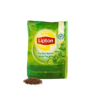 Th&eacute; Instantan&eacute; Distributeur Automatique Lipton Th&eacute; Vert Menthe - 500 gr