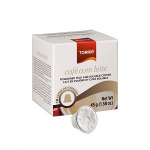 Capsule Nespresso Compatible Torri&eacute; Caf&eacute; au lait - 10 capsules