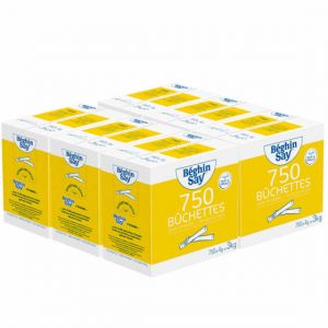 Sucre Blanc B&eacute;ghin-Say - 6 cartons - 4500 b&ucirc;chettes