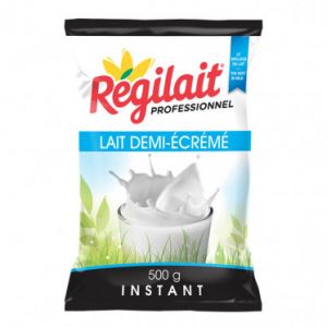 Lait en Poudre R&eacute;gilait Demi-Ecr&eacute;m&eacute; pour Distributeur Automatique - 500 gr