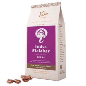 Caf&eacute; en Grains Caf&eacute; Voisin Indes Malabar - 1 Kg