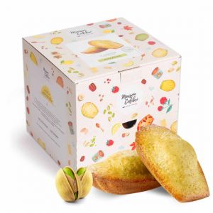 Madeleine Pistache Maison Colibri - 36 madeleines emball&eacute;es individuellement