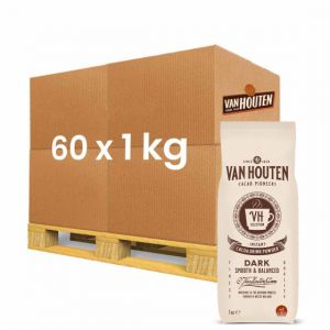 Chocolat Chaud Van Houten VH Selection Cacao 16% - 60 paquets - 60 Kg